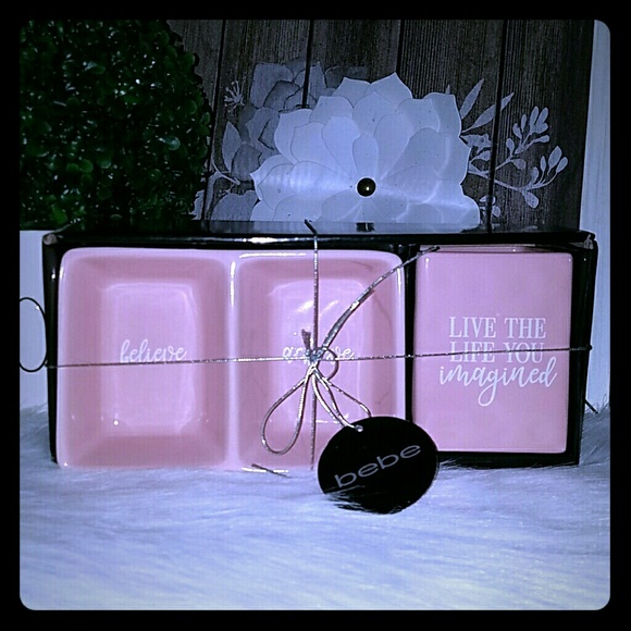 bebe Other - Bebe Believe fashion desk organizer